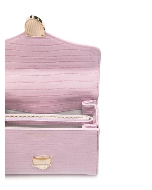 Aspinal Pink Midi Mayfair Tote Bag