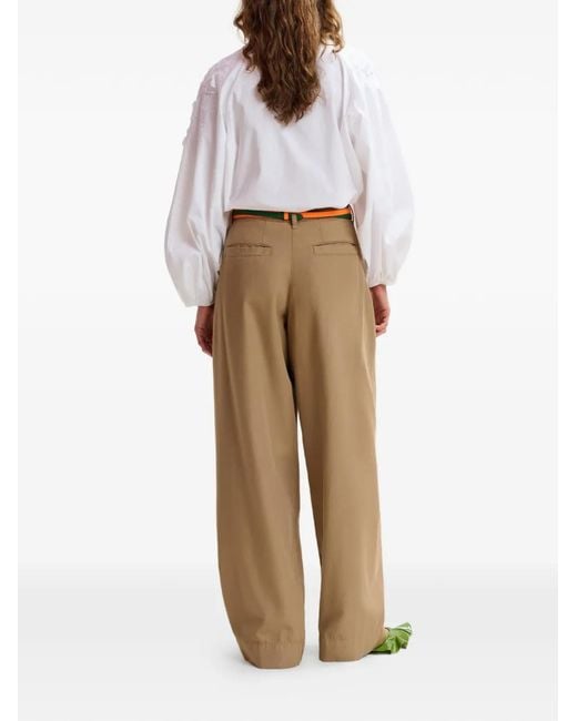 Essentiel Antwerp Natural Side-Pocket Trousers