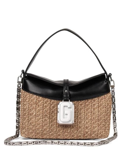 Gcds Black Mega Comma Shoulder Bag