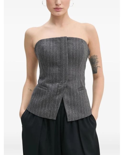 A.L.C. Gray Renee Top