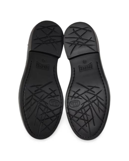 Camper Blue Twins Leather Derby Shoes for men