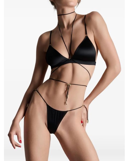 Maison Close String Met Print in het Black