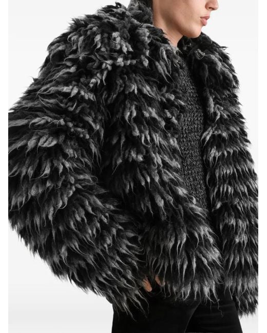 Dolce & Gabbana Black Hook-Fastening Jacket for men