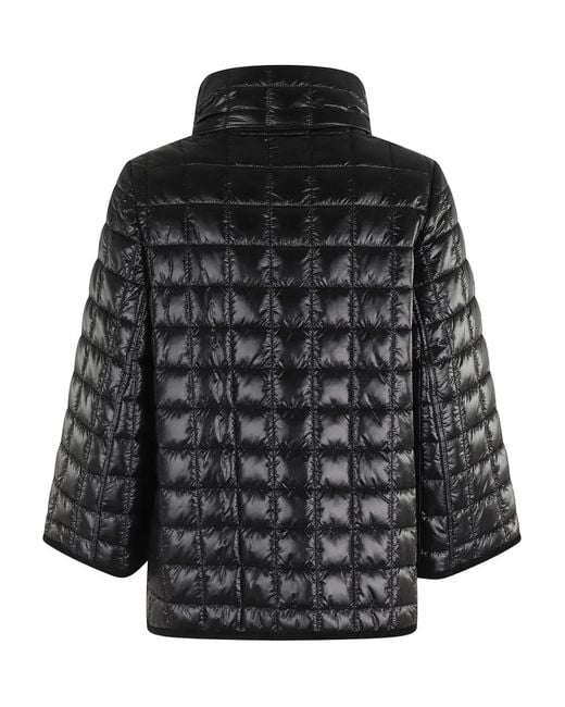 Fay Black Quilted Puffer Jacket