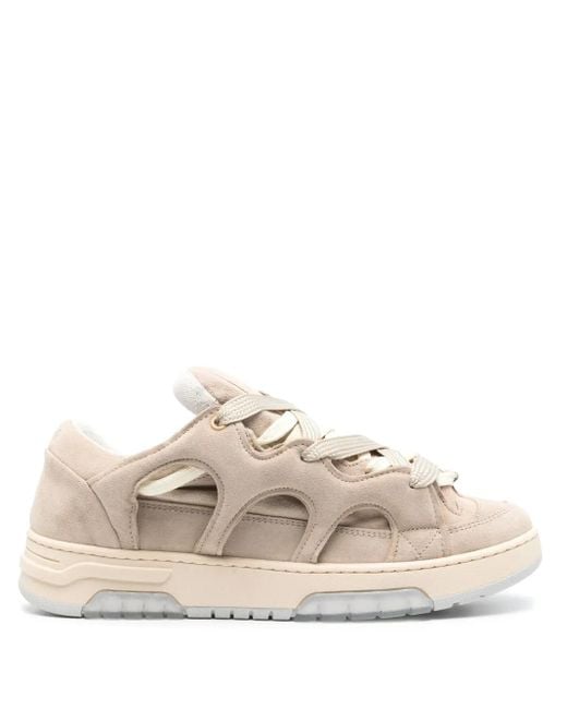 Santha Natural Model 1 Suede Sneakers