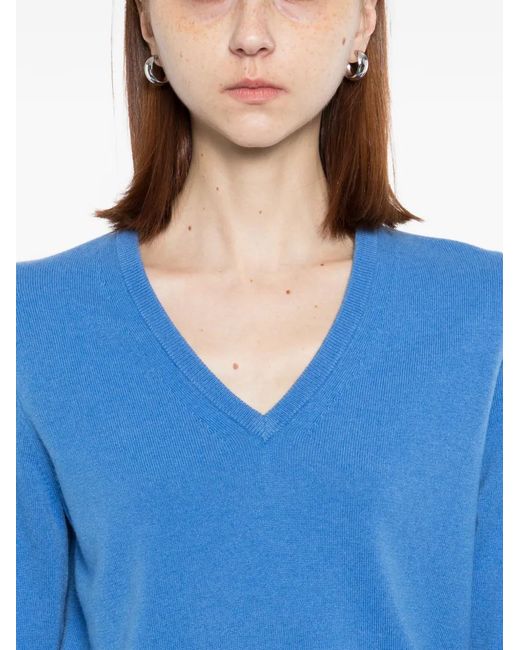 N.Peal Cashmere Blue Phoebe Jumper