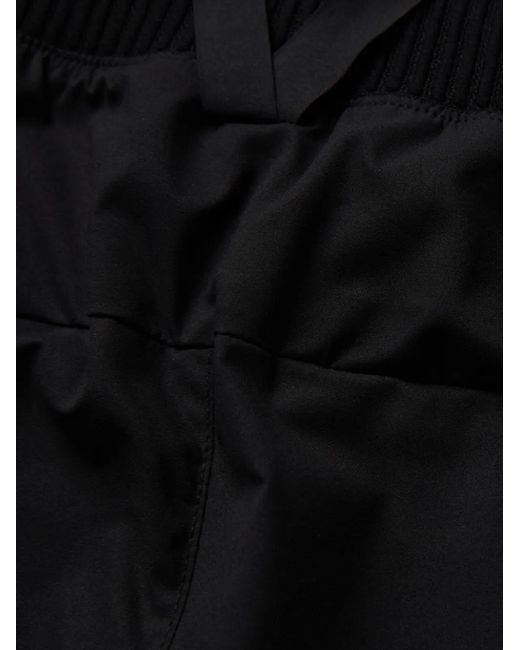 Sail Racing Black Shore Technical Logo-Print Shorts for men