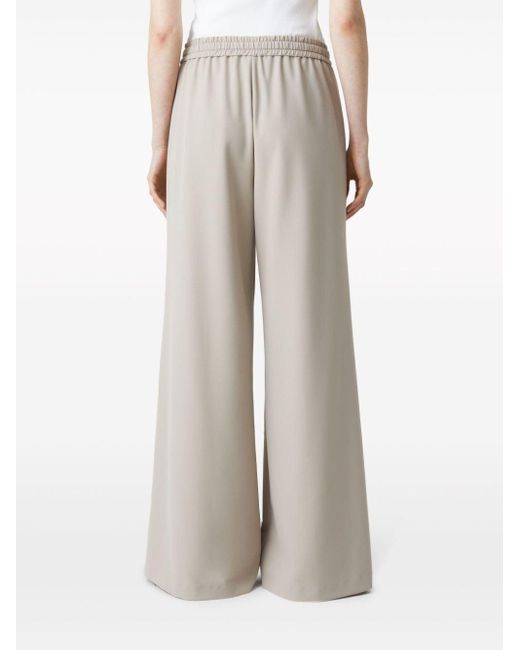 Closed Natural Wide Leg Trousers