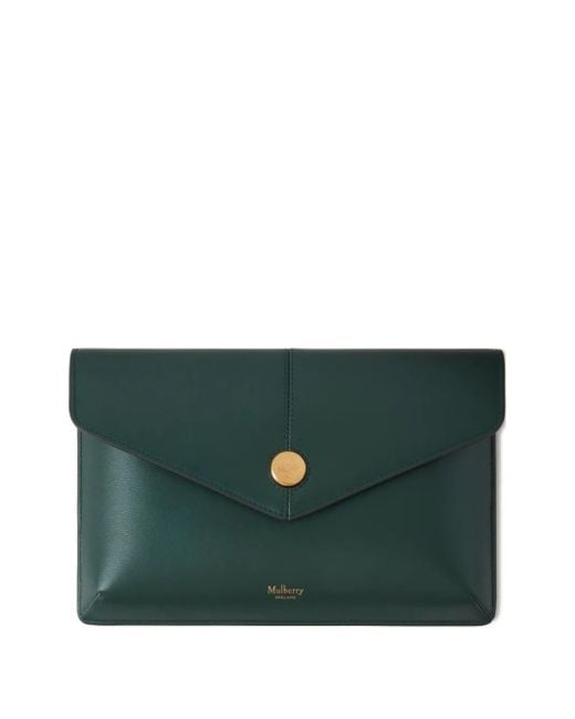 Mulberry エンベロープ クラッチバッグ Green