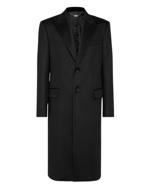 メンズ Billionaire カシミア コート Black