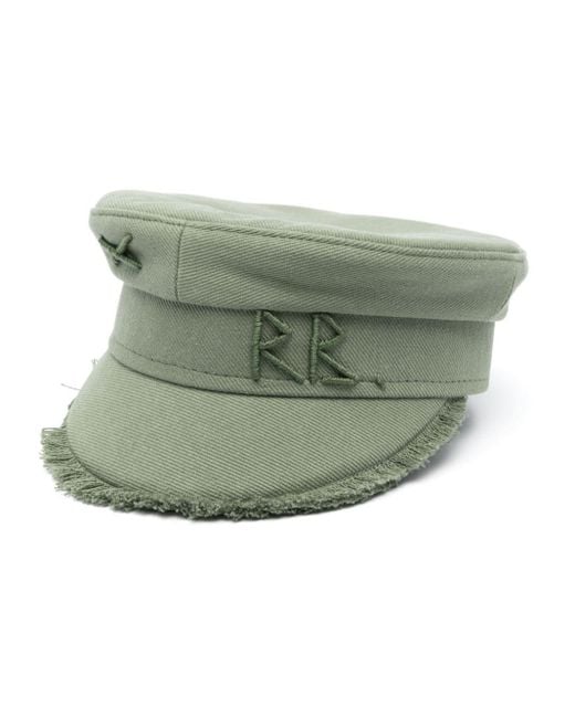 Chapeau en coton à logo appliqué Ruslan Baginskiy en coloris Green