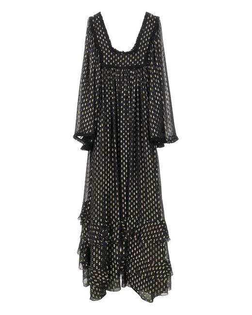 Chloé Black Elegant Mini Dress For
