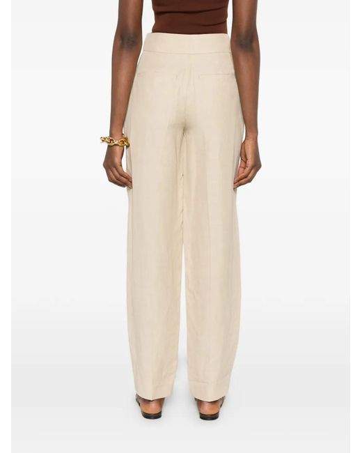 Pantalon En Lin Mélangé Joseph en coloris White