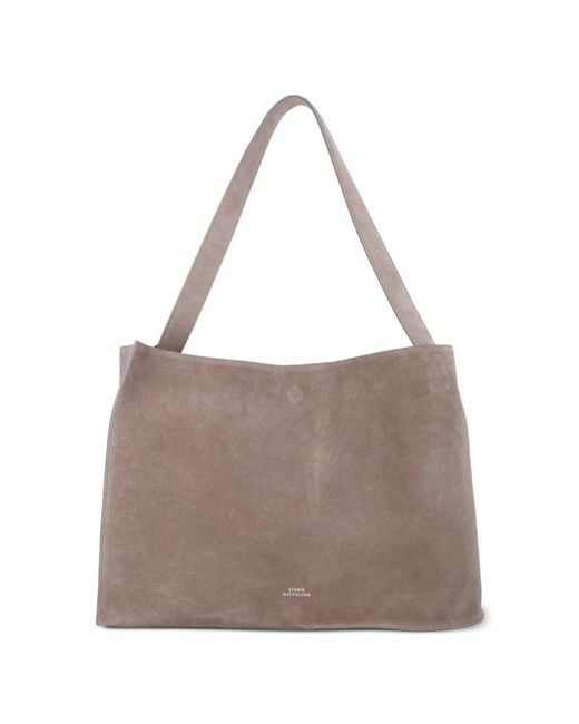 Borsa Tote Reflection di Studio Nicholson in Brown