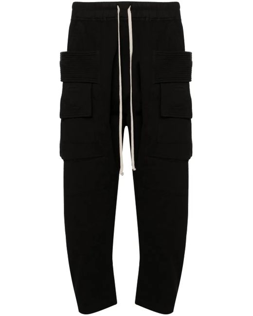 Cargo Creatch Crop di Rick Owens in Black da Uomo