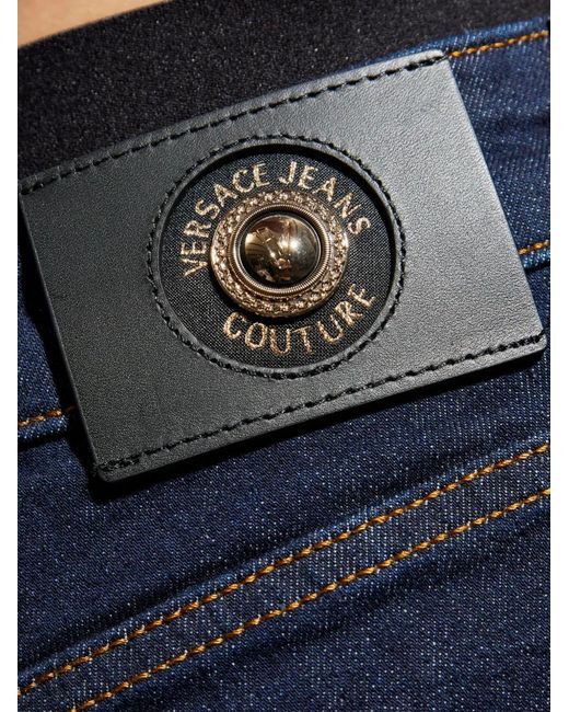 Versace Jeans Couture Blue Straight-Leg Jeans for men