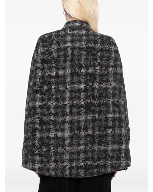 JNBY Gray Hemdjacke Mit Print