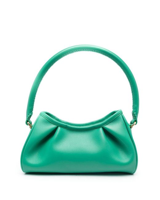 Elleme Leather Small Dimple Shoulder Bag in Green | Lyst Australia