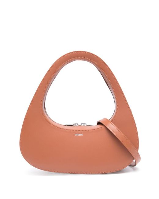 Coperni Pink Swipe Leather Shoulder Bag