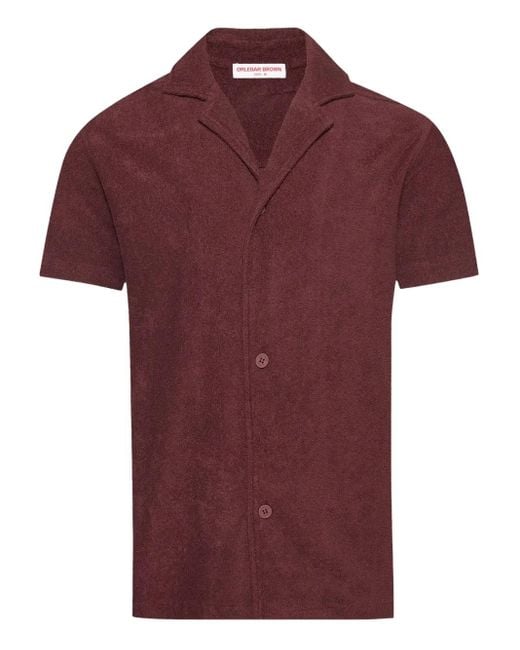 Orlebar Brown Howell Hemd in Red für Herren
