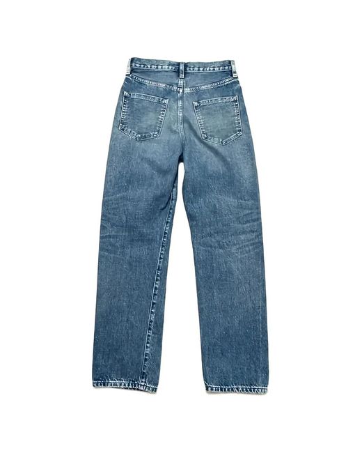 Tanaka Blue Button Jeans