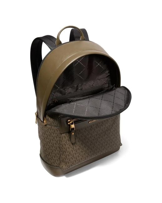 Michael Kors Green Jet Set Nylon Backpack for men