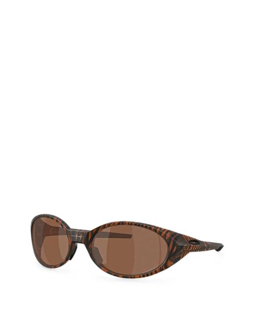 Oakley Brown Eye Jacket Redux Oval-Frame Sunglasses for men