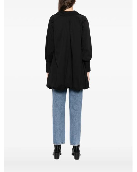 BLAKLACE Black Long-Sleeved Top