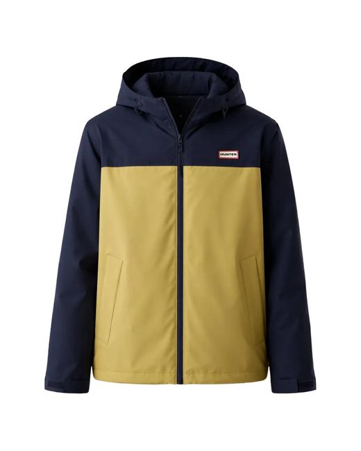 Hunter Blue Originals Colour-Block Jacket for men