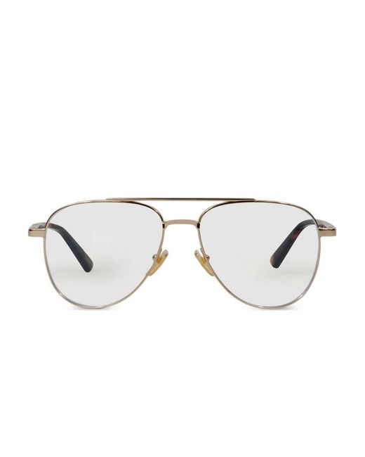 Gucci Metallic Pilot-Frame Sunglasses for men
