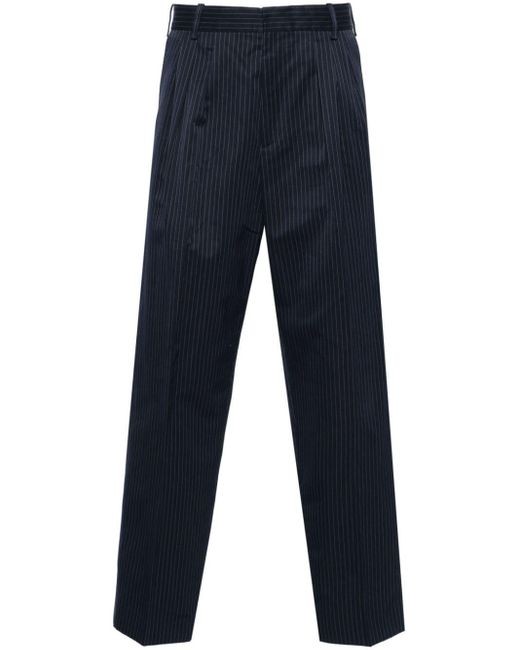 Pantalones ajustados a rayas diplomáticas KENZO de hombre de color Blue