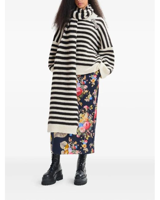 Essentiel Antwerp White Juny Scarf