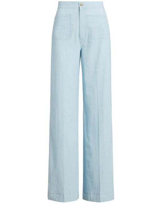 Pantalon Leaton à coupe ample Polo Ralph Lauren en coloris Blue