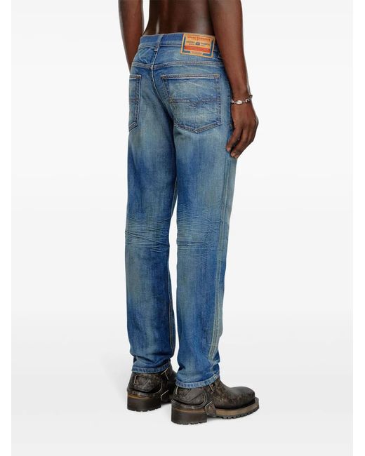 DIESEL Blue D-Finitive Tapered Jeans for men
