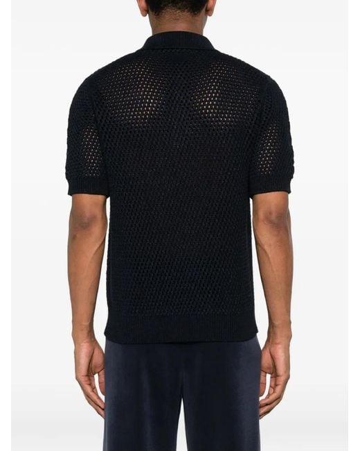 Prada Black Classic Mini Polo For for men