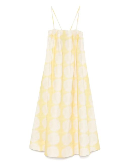 Asceno White Heather Dress