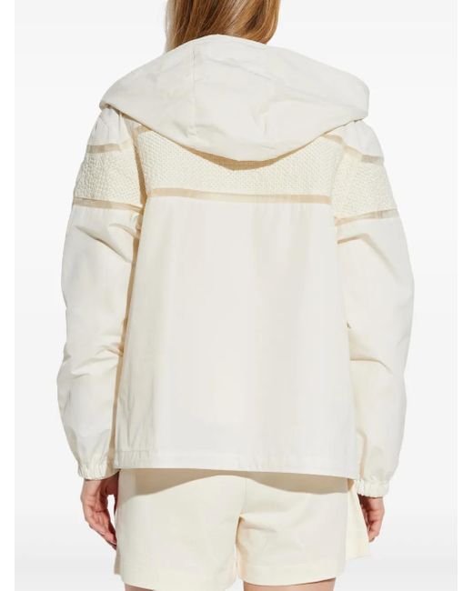 Moncler White Clisson Jacket