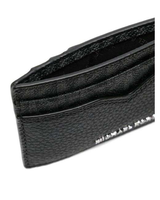 Michael Kors Black Hudson Signature Logo Cardholder for men