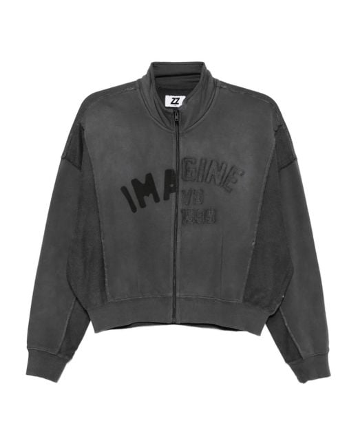 Izzue パネル スウェットシャツ Black