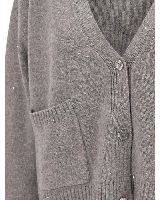 Kaos Vest Met Zakken in het Gray