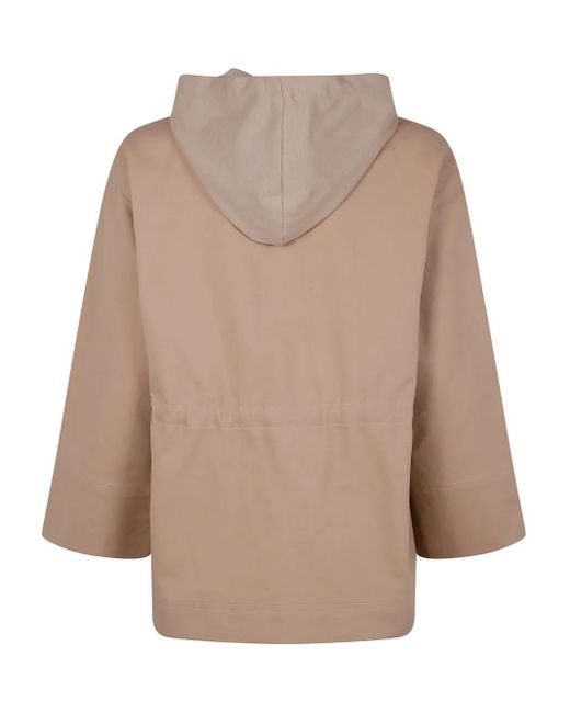 Twinset Natural Hooded Jacket