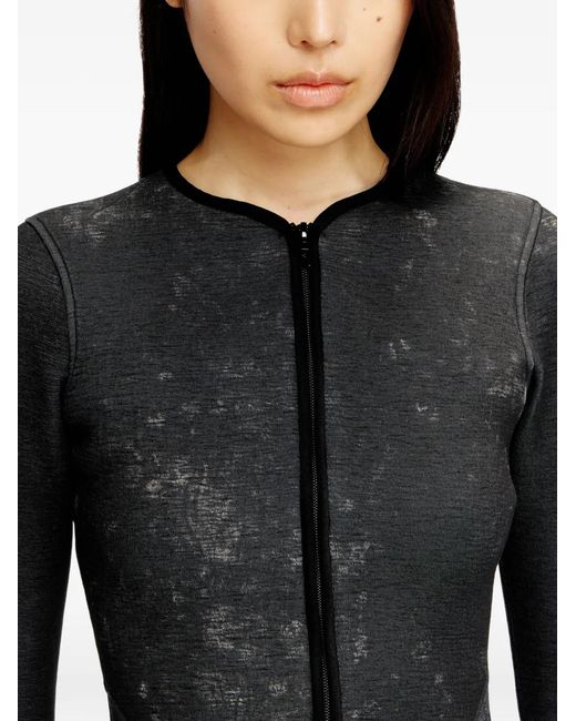 DIESEL Black Mini D-Eopre A-Line-Skirt Dress