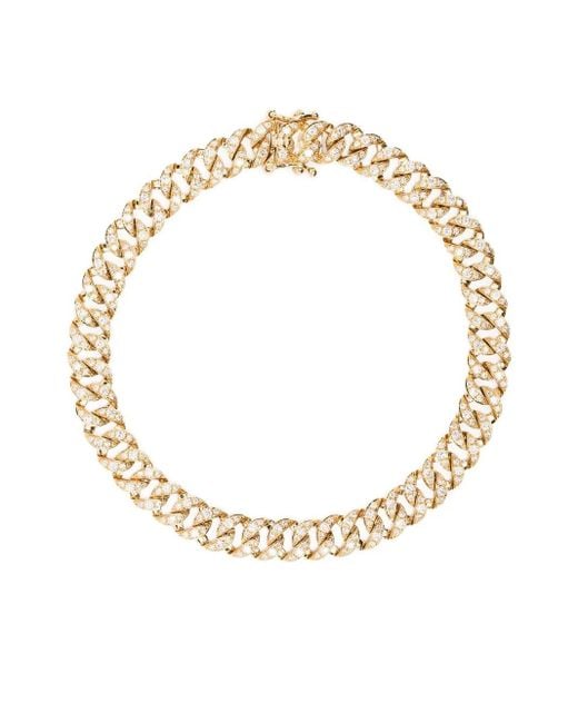 Anita Ko Metallic 18Kt Havana Diamond Bracelet