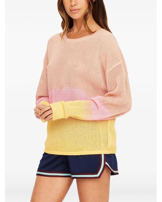 The Upside Pink Sebastian Tie-Dye Sweater