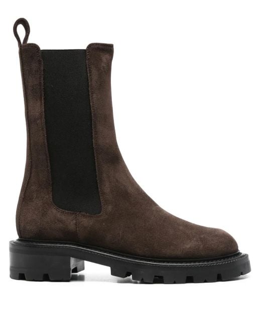 Paris Texas Brown Suede Chelsea Boots
