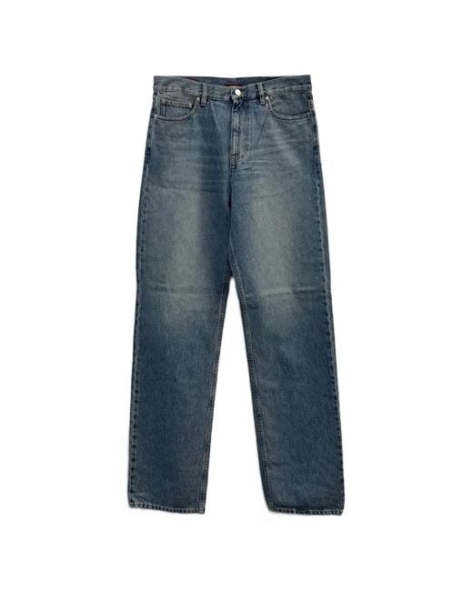 Gucci Blue Straight Jeans for men