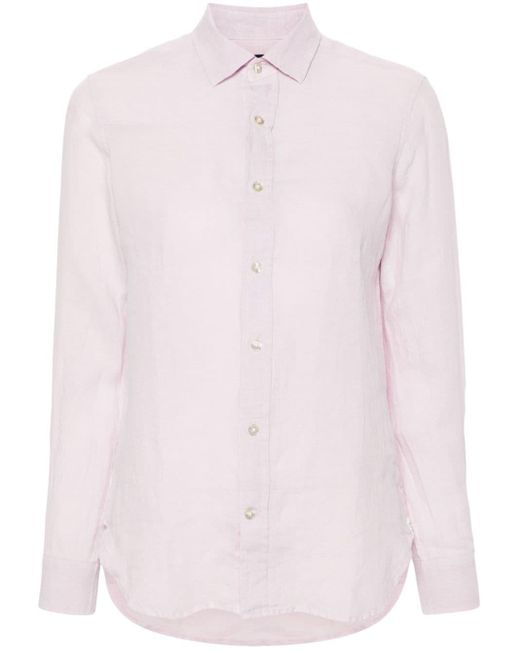 Camicia con colletto classico di Peuterey in Pink