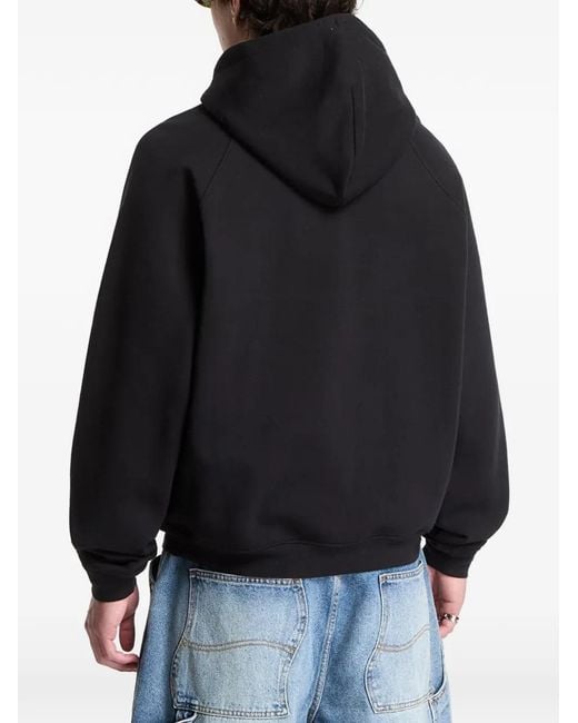 Dime Black Long-Sleeve Hoodie