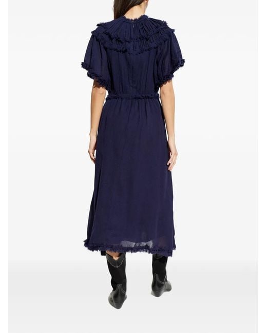 Robe Ayan À Franges Ulla Johnson en coloris Blue