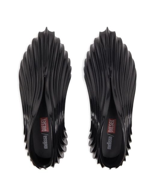 DIESEL Black X Melissa Quantum Sneakers